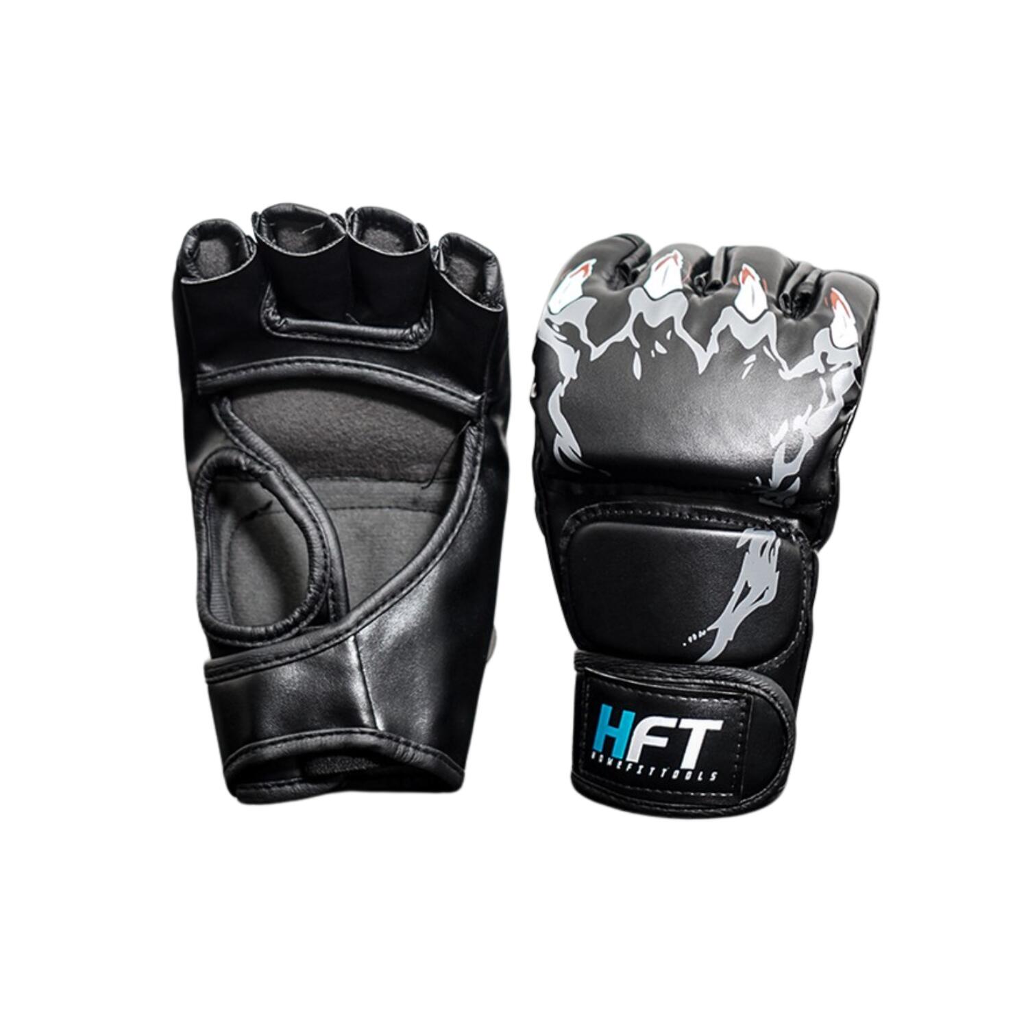 MMA Boxing Gloves Black  - Homefittools