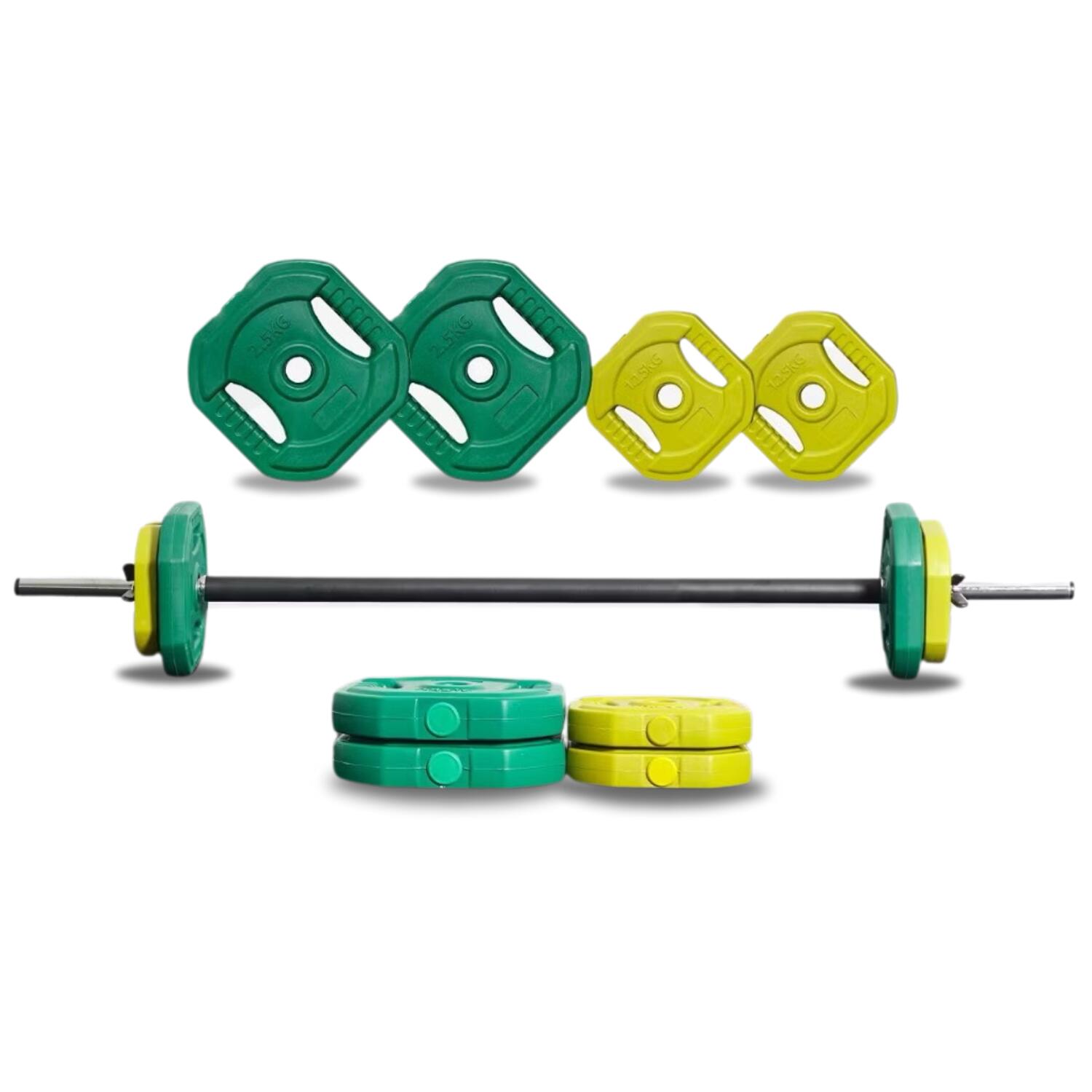 Set Barbell Pump Fitness 10 kg - Homefittools