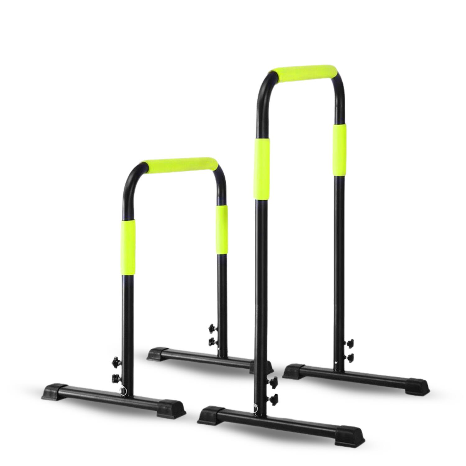 Adjustable Pararell Dip Bars V3 - Homefittools