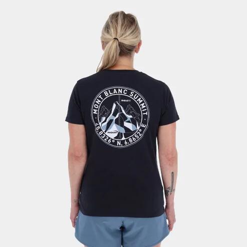 Koszulka bawełniana damska Inov-8 Graphic T-Shirt Mont Blanc