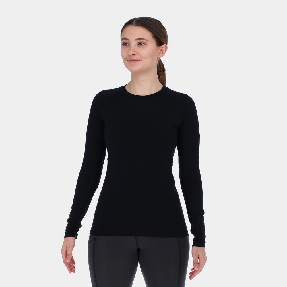 Merino Long Sleeve T-Shirt - Femme - Black 2/7