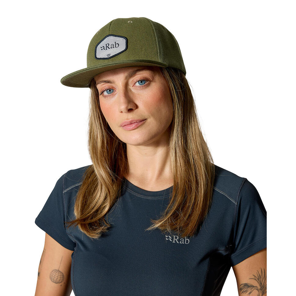 Czapka z daszkiem bawełniana Rab Axion Badge Cap