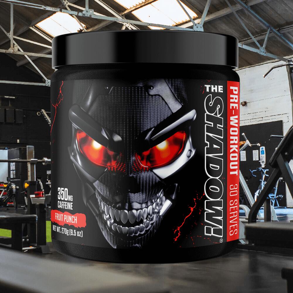 JNX Sports The Shadow! (30 serv) Fruit Punch - Pre-allenamento 4/5