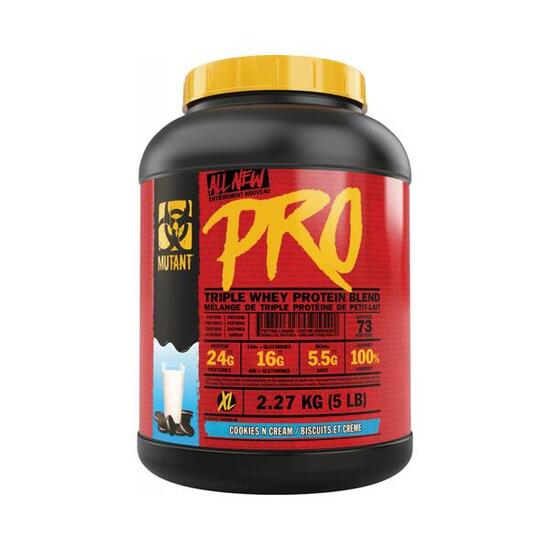 Mutant Hardcore Whey (5lbs) Cookies & Cream - Protéines