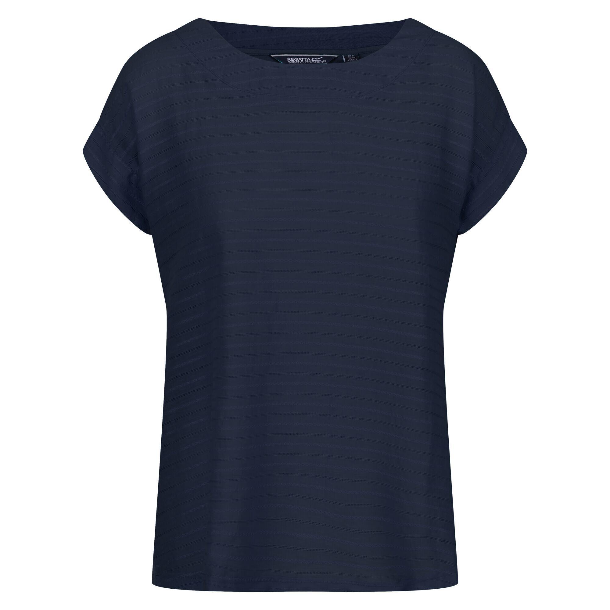 REGATTA Maglietta Strisce Donna Regatta Adine Blu Navy