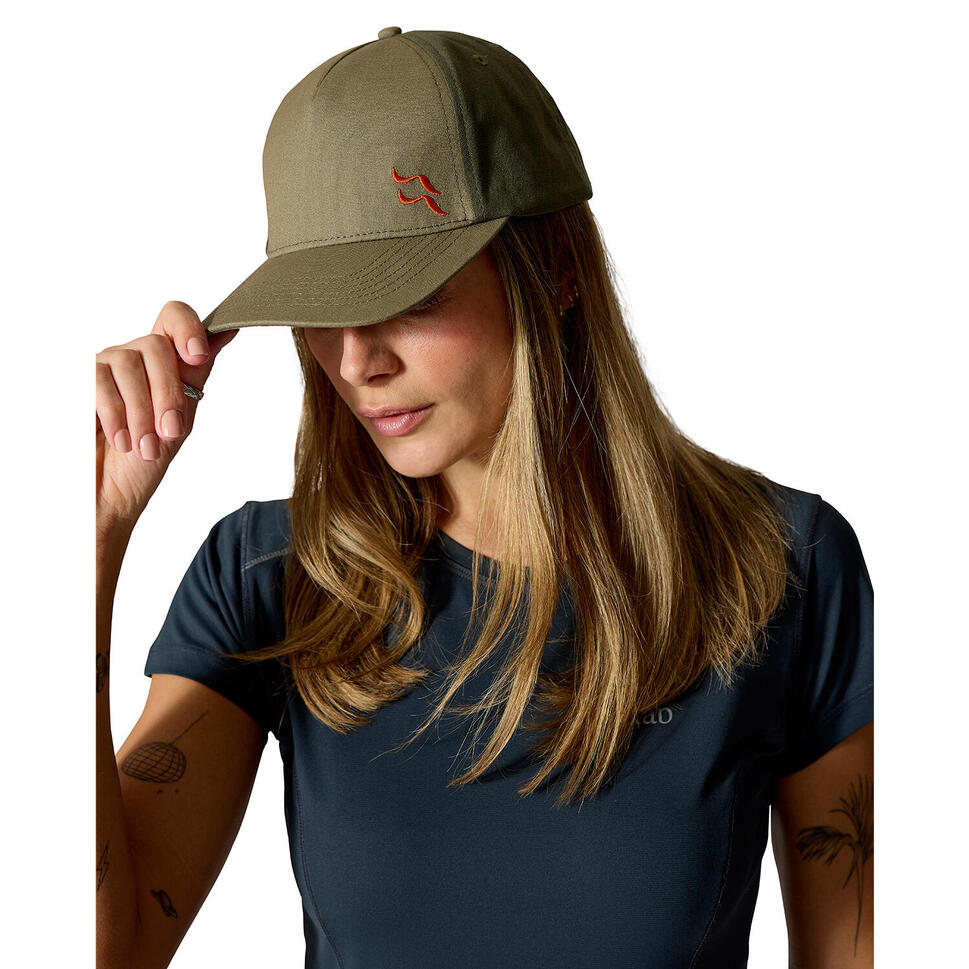Czapka z daszkiem bawełniana Rab Calet Embroidery Cap