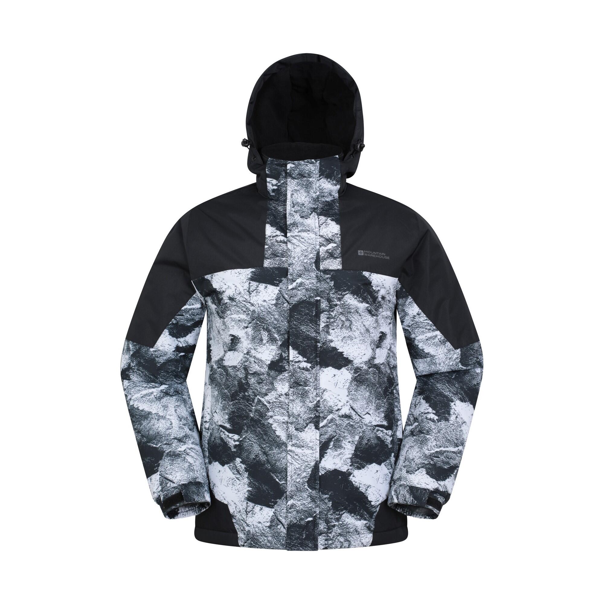 Mountain Warehouse Mens Shadow II Printed Ski Jacket