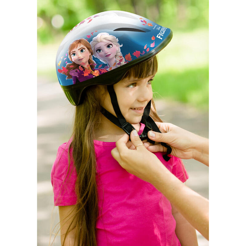 Casque et Protections Enfant Frozen Taille 53-56 cm