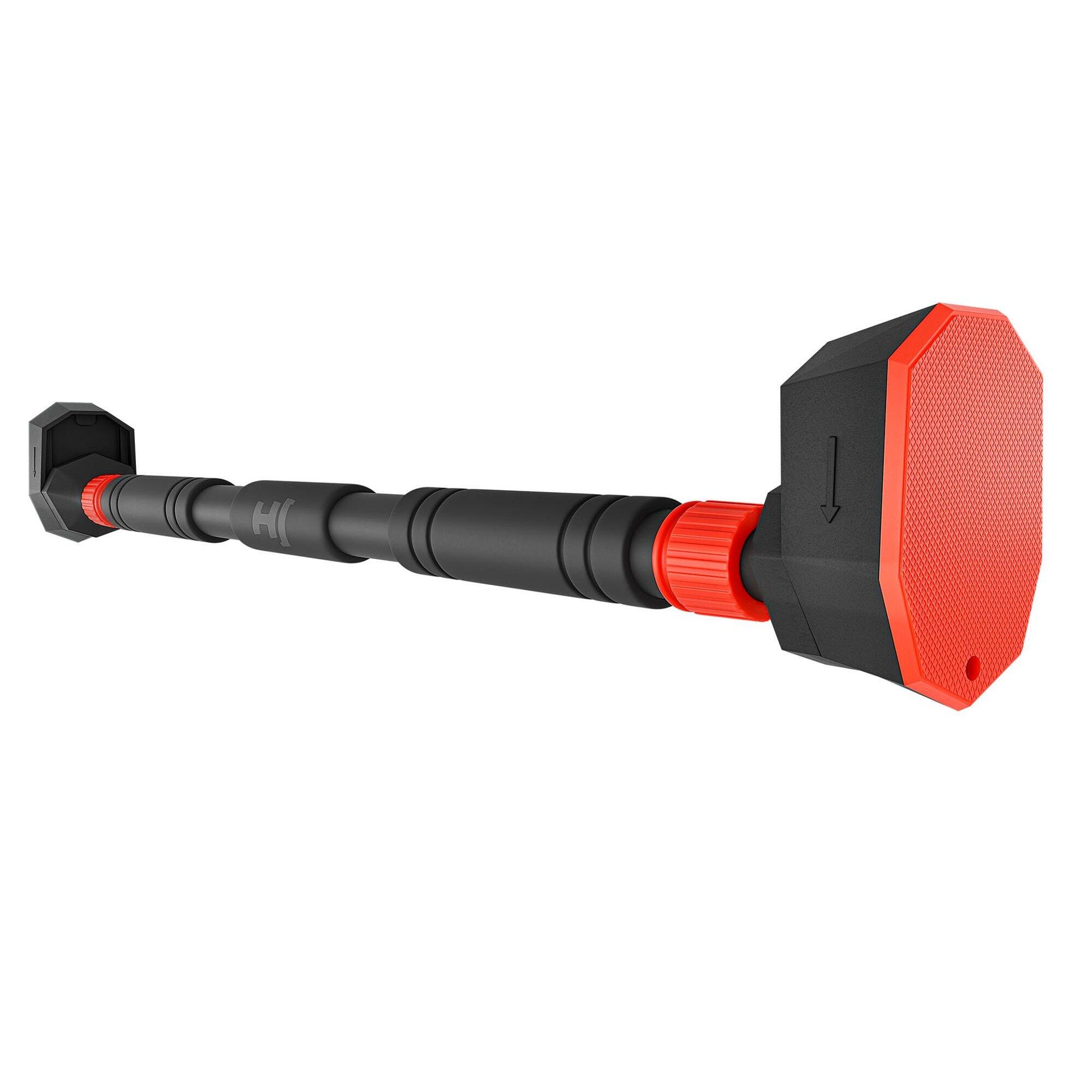 Hop-sport - Barre De Traction Hop-sport Hs-m070dp Extensible - Barre De Traction - Noir|rouge - 100 Cm - Decathlon