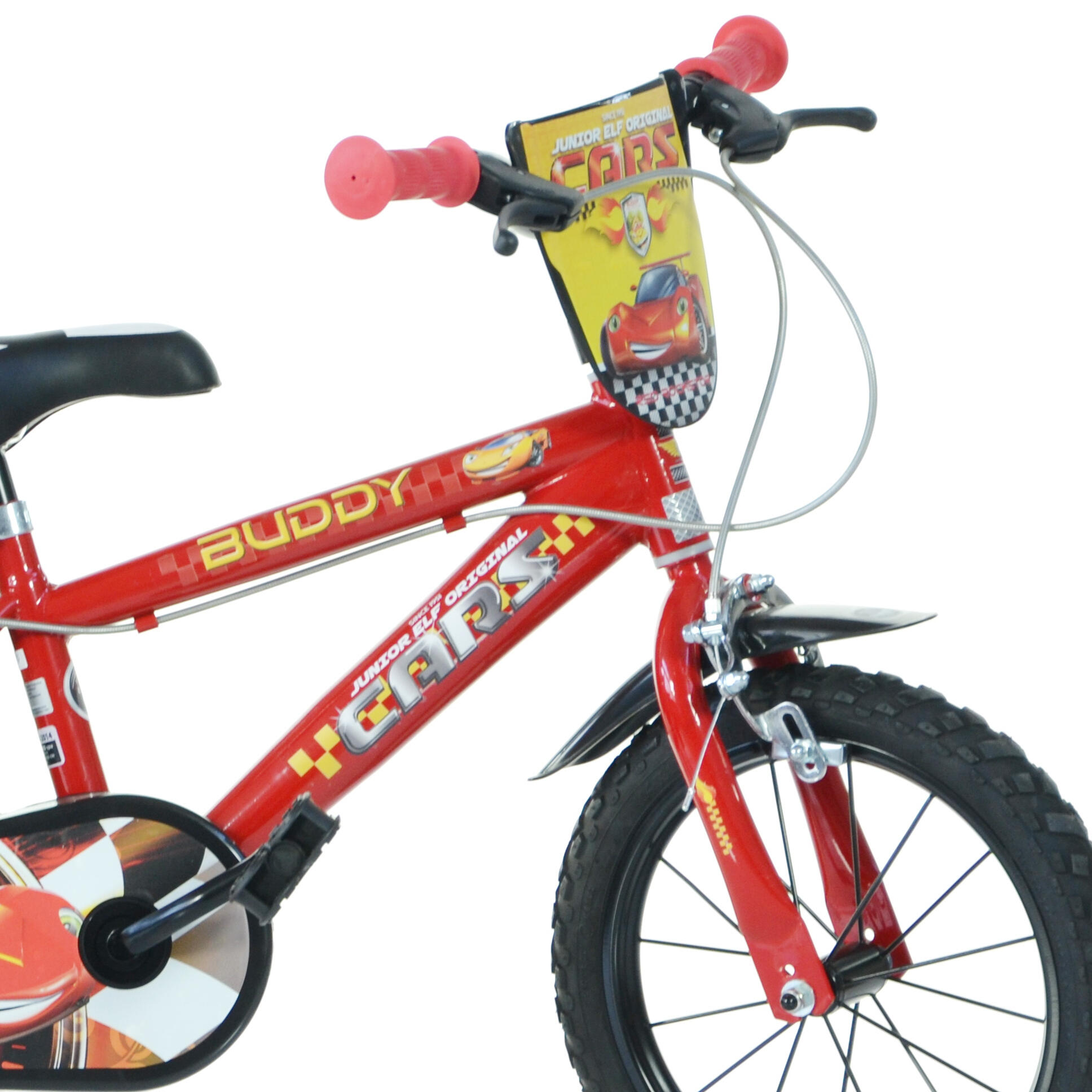 Bicicleta de Criança 16 polegadas Buddy Cars 5-7 anos 3/5