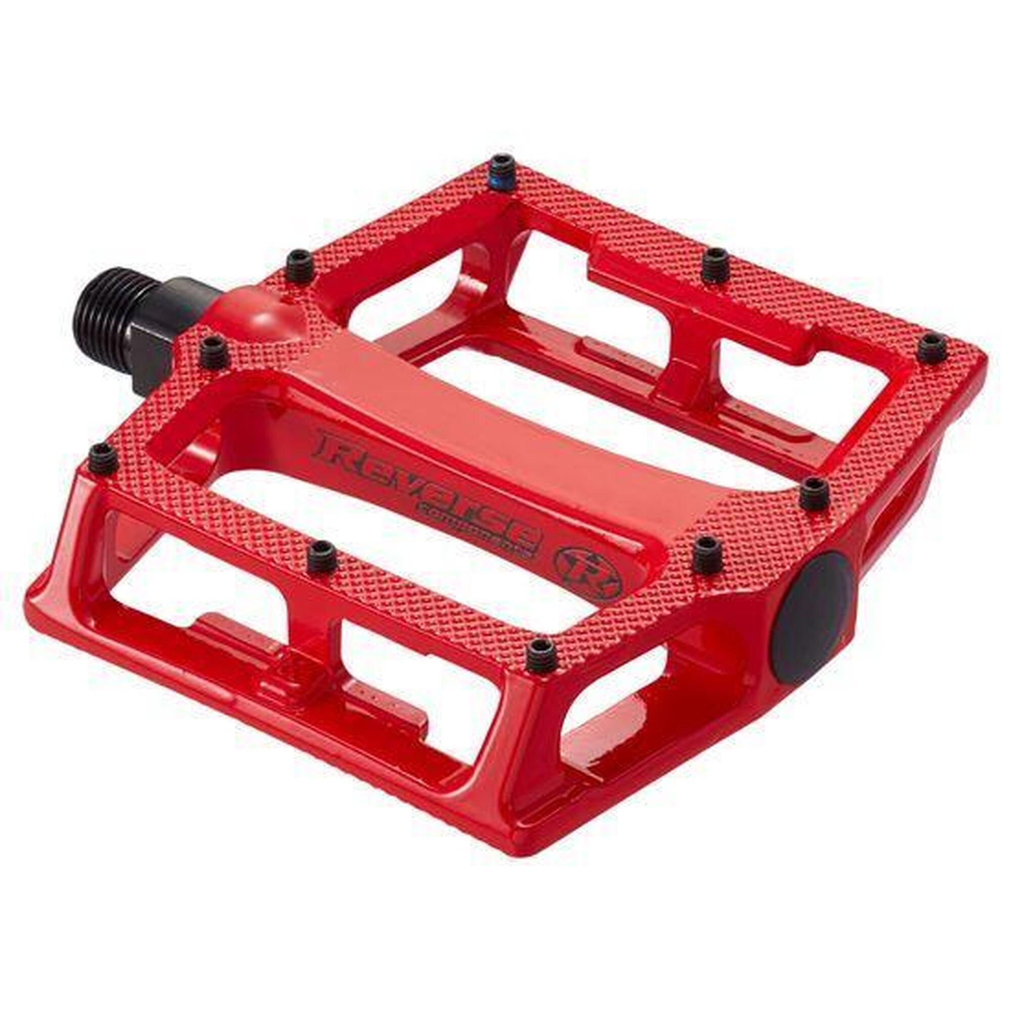 REVERSE Paire de pédales SHAPE 3D Rouge