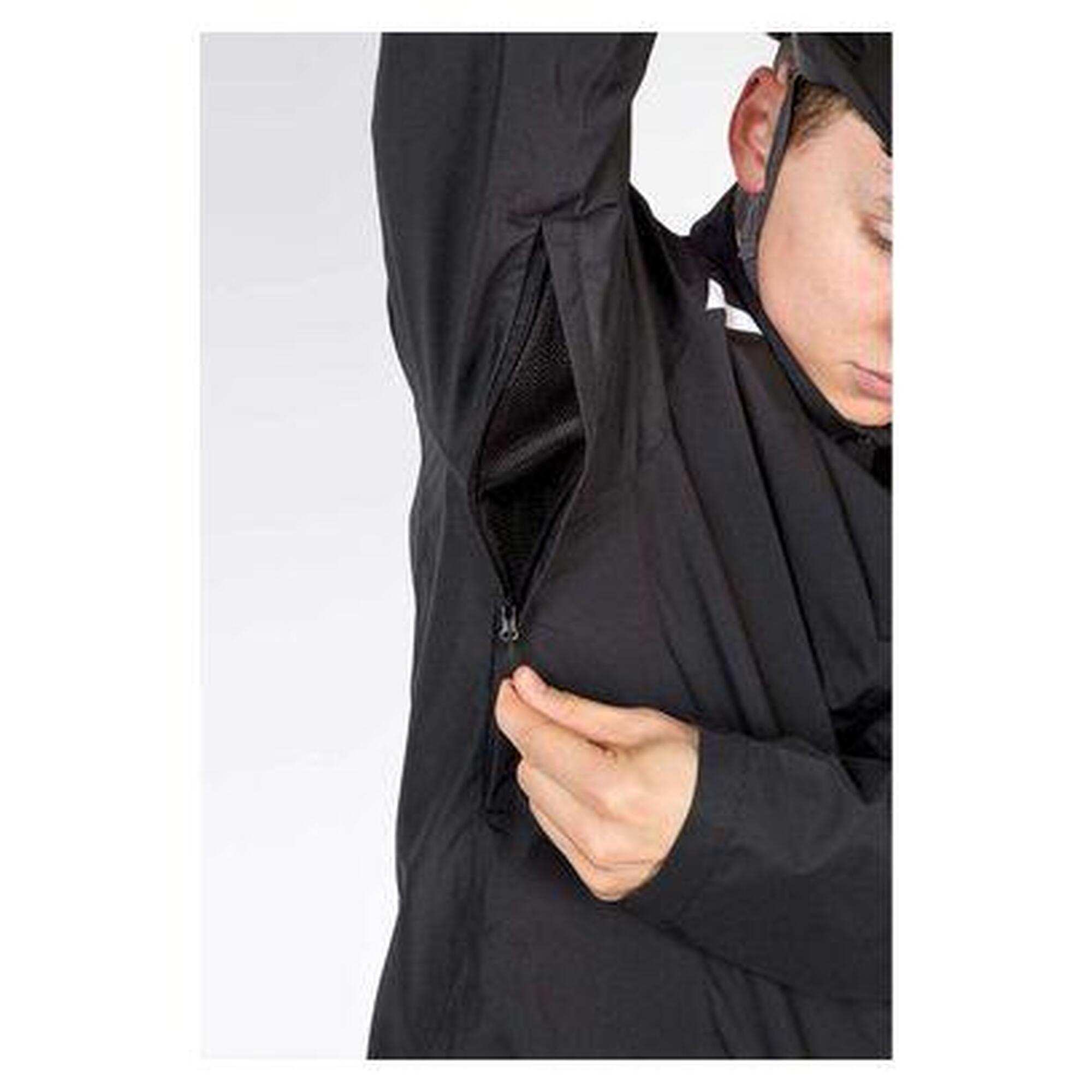 Jachetă impermeabilă ciclism 8214 negru 2XL