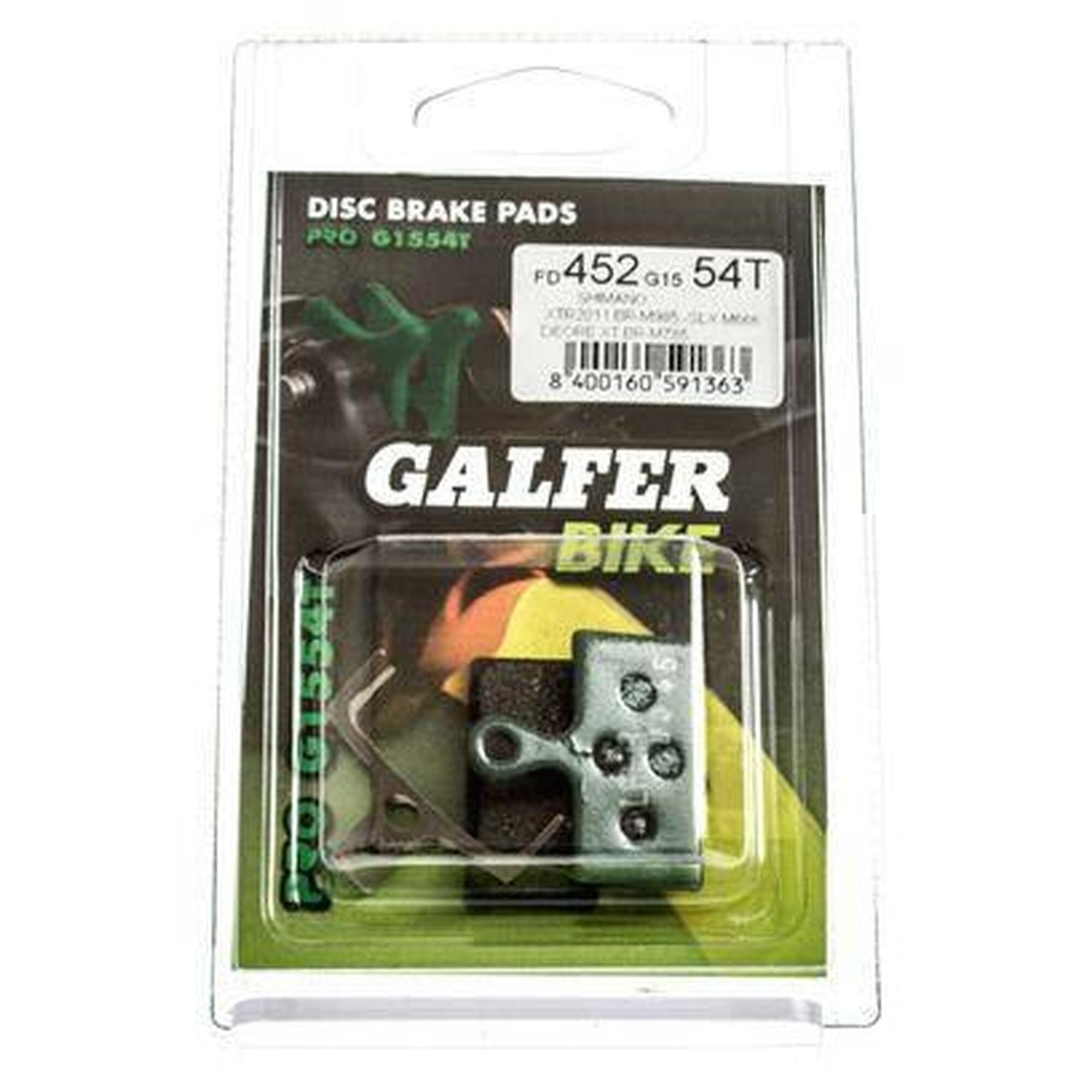 Galfer - Galfer Plaquettes Shimano Xtr/xt/slx Organique Pro G1554t - Plaquette De Frein - Gris - Taille Unique - Decathlon