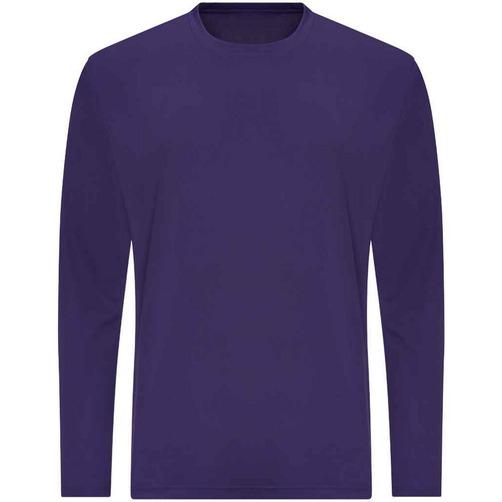 AWDis Cool Mens Moisture Wicking Long-Sleeved T-Shirt