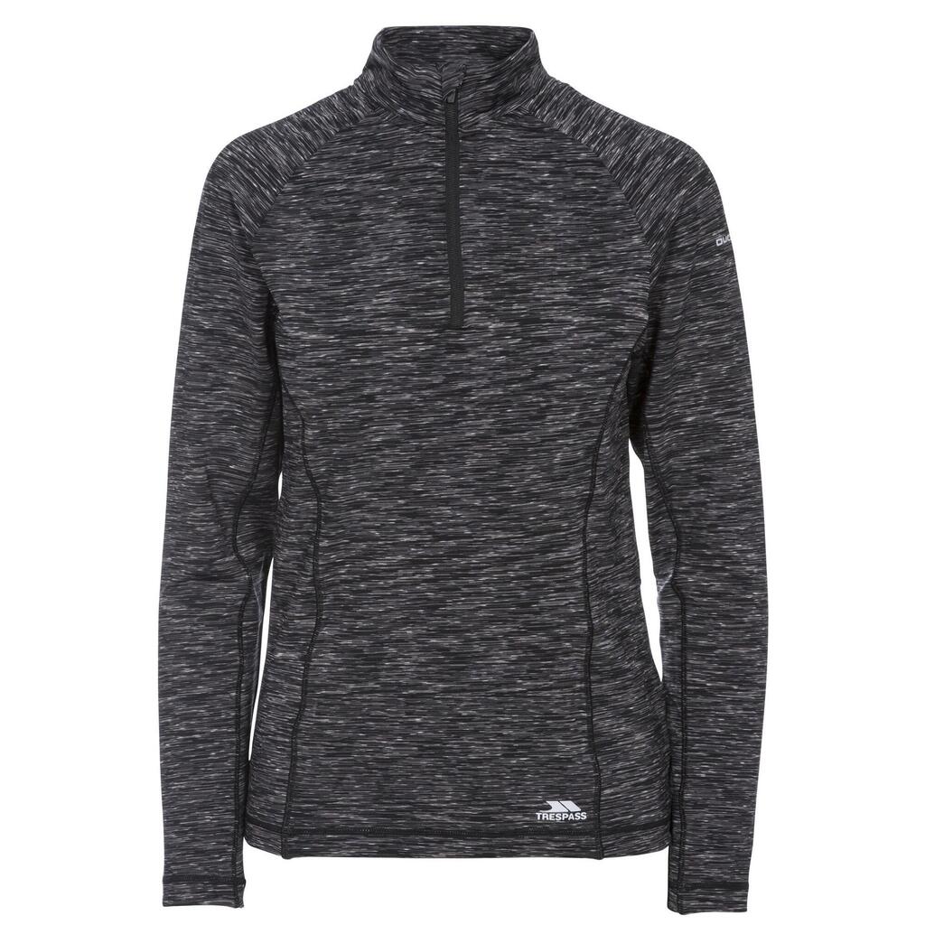 Womens/Ladies Edith Active Top (Grey Marl)
