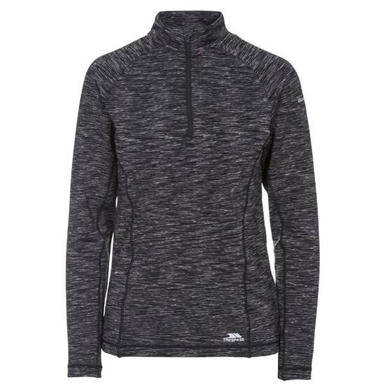 Maglia Sportiva Donna Trespass Edith Grigio Screziato