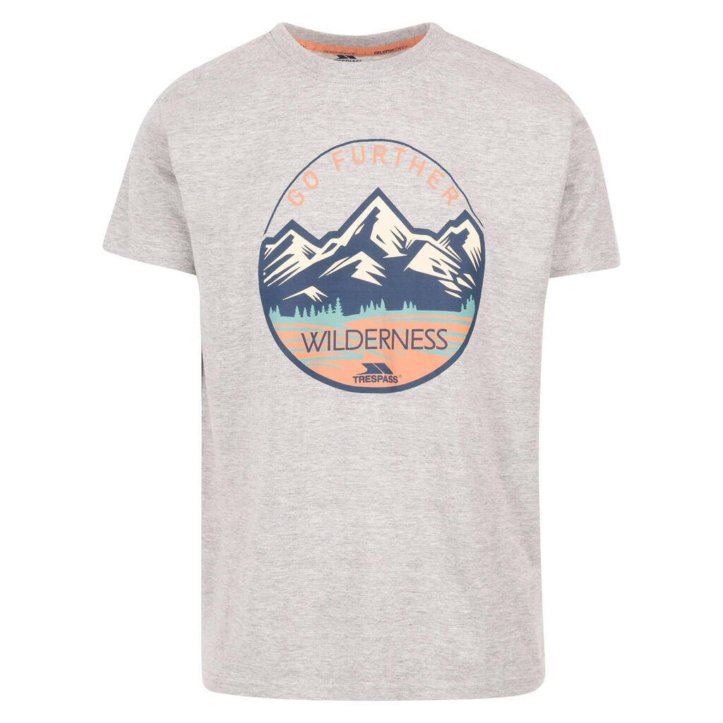 Mens Lagoon TShirt (Grey Marl)