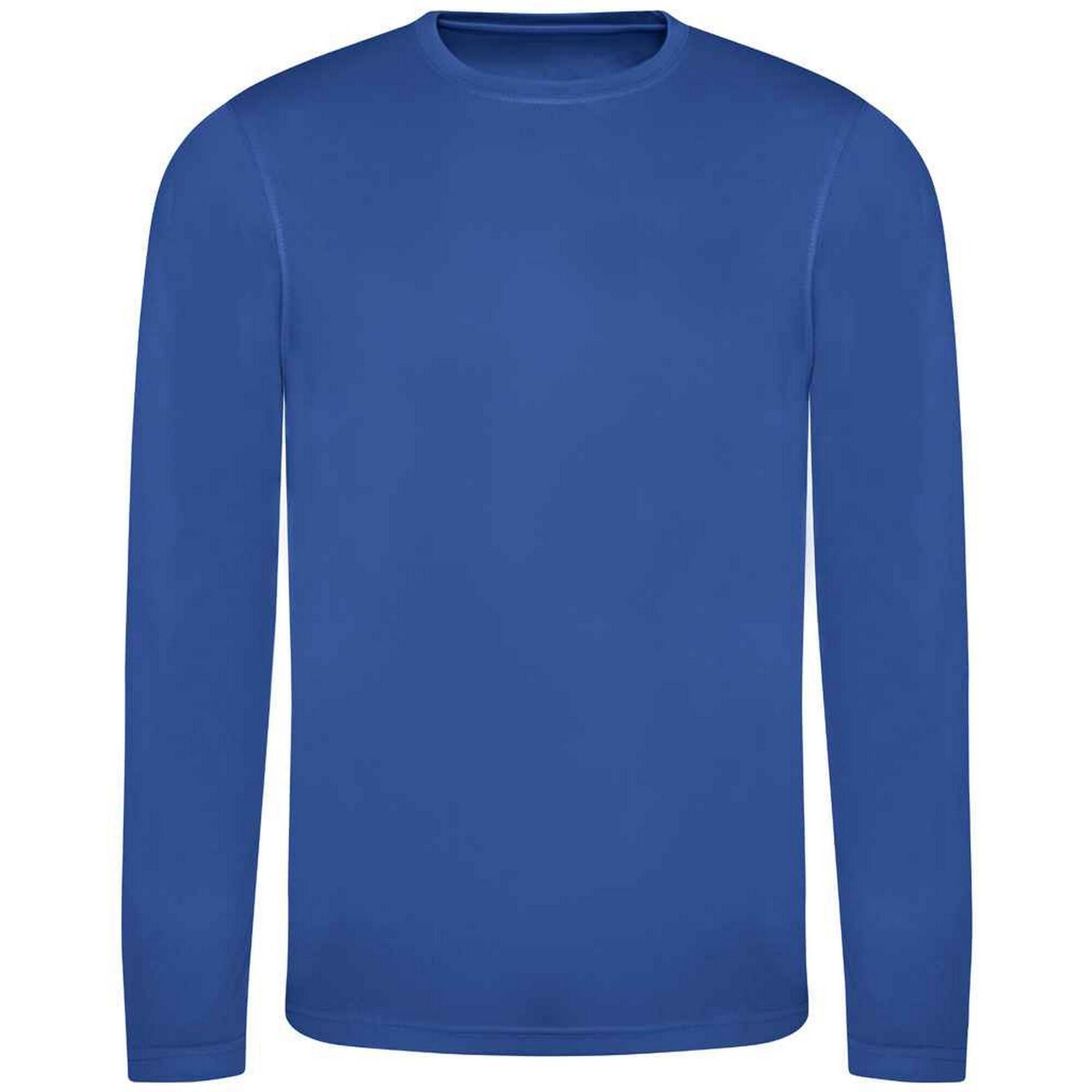 AWDis Cool Mens Moisture Wicking Long-Sleeved T-Shirt