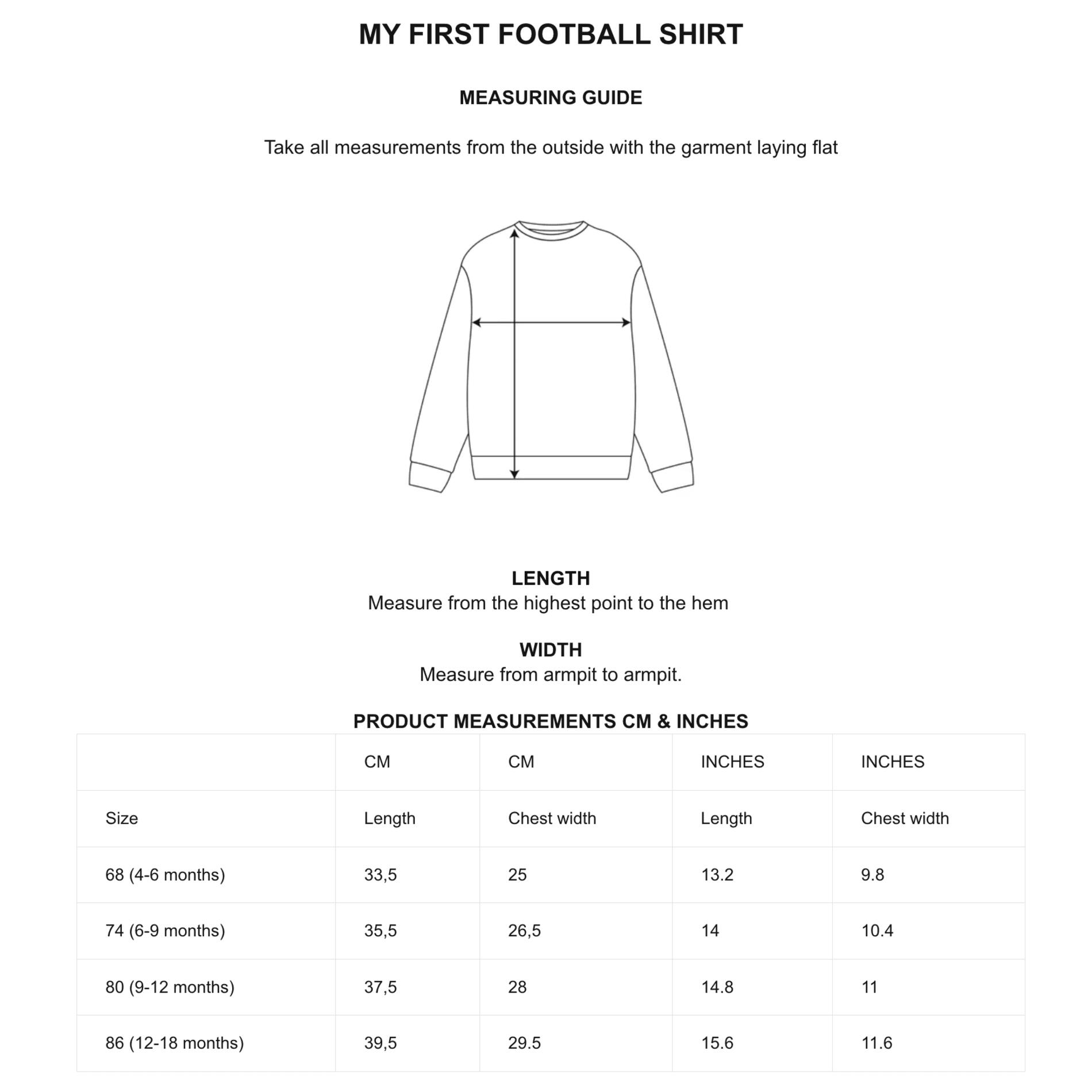 Holland - Mijn eerste voetbalshirt - Oranje – COPA Football 7/7