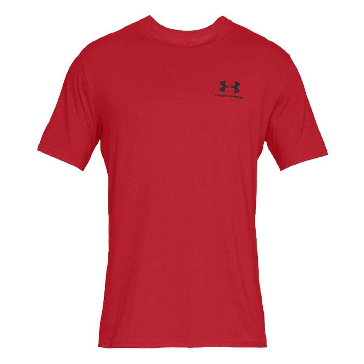 Under Armour - Tshirt Sportstyle Homme (rouge) - T-shirt Manches Courtes - Rouge - S - Decathlon
