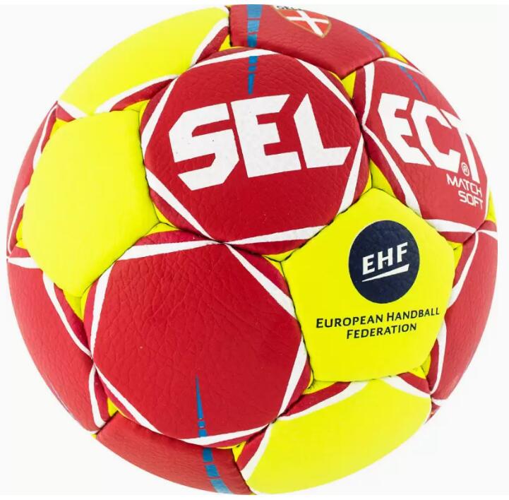 Piłka ręczna Select Match Soft EHF czerwony/żółty r. 3 2/6