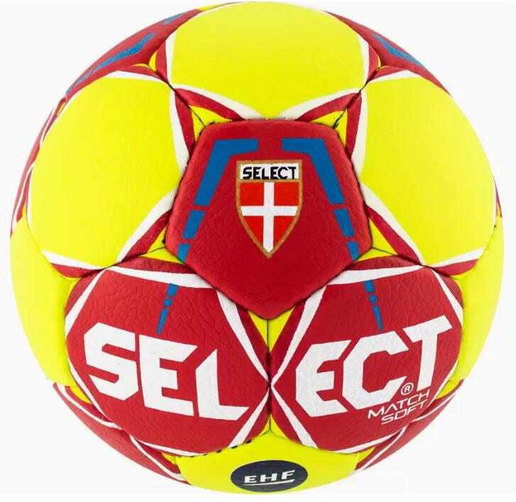 Piłka ręczna Select Match Soft EHF czerwony/żółty r. 3 6/6