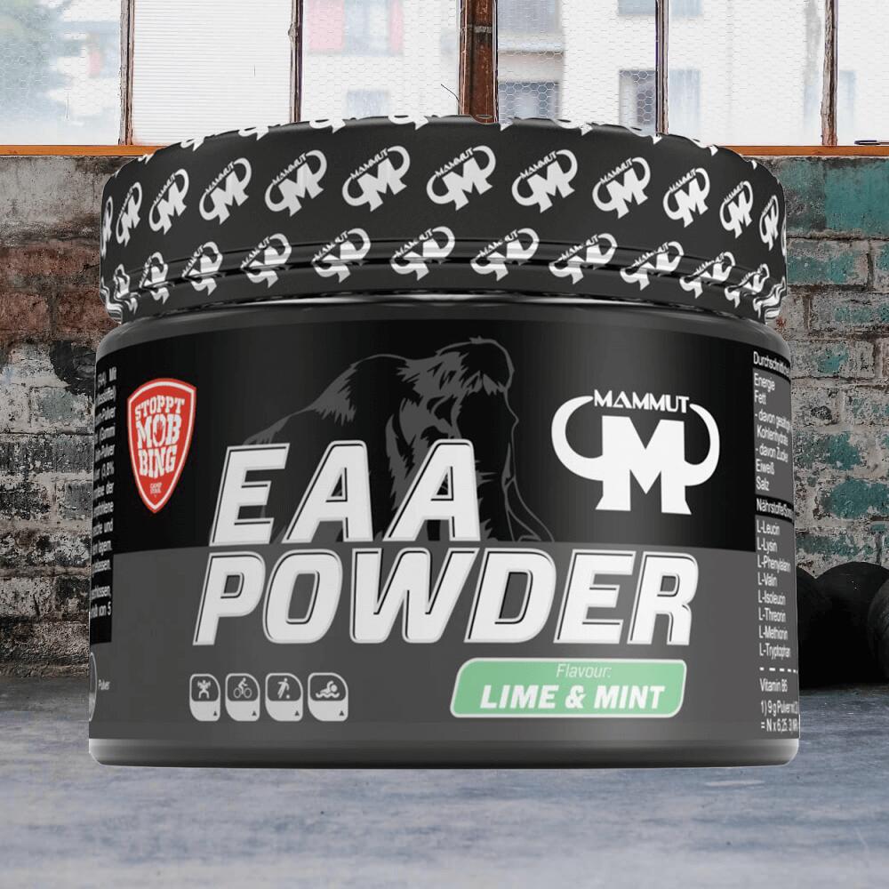 Mammut EAA Powder (250g) Lime & Mint - Acides aminés - EAA 2/3