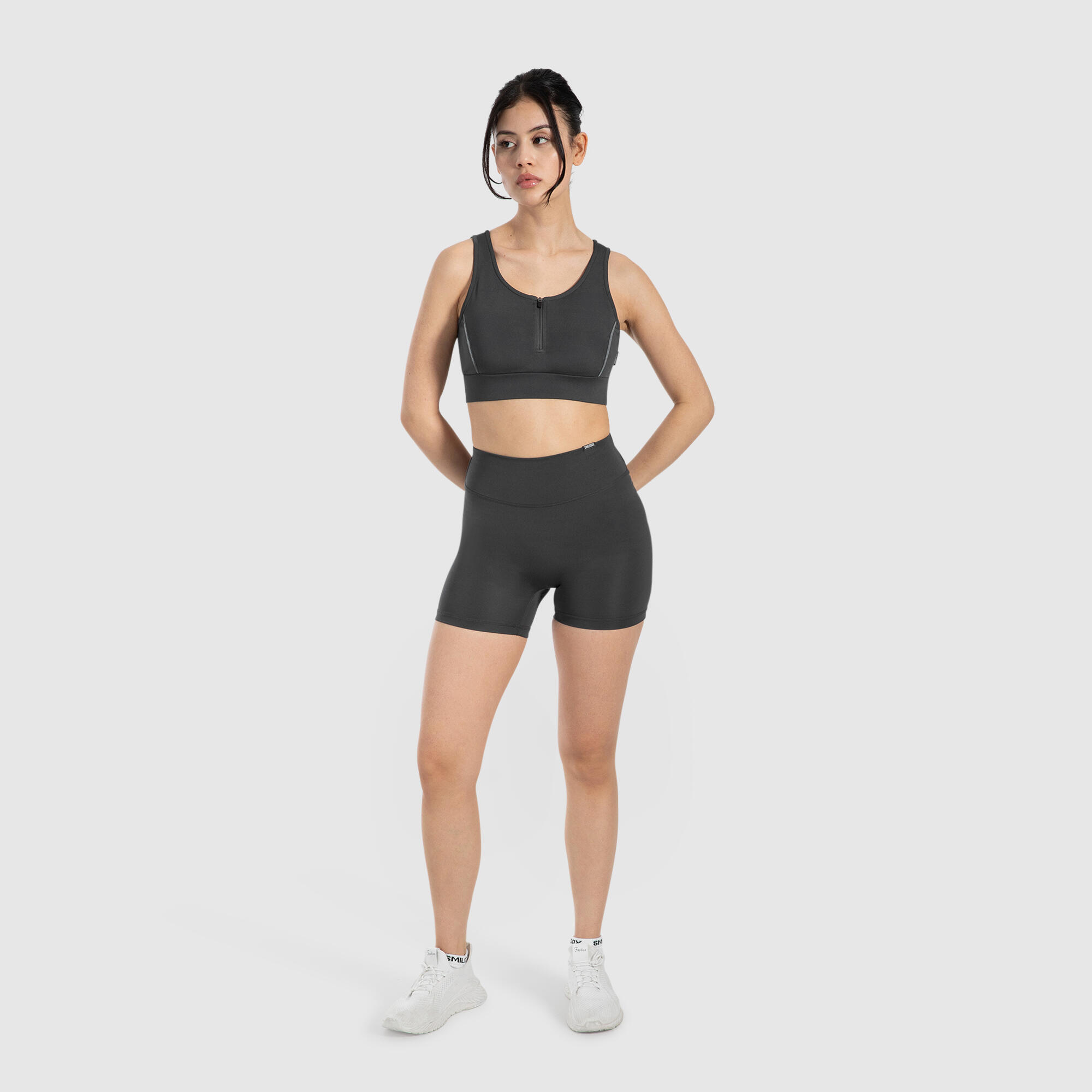 Damen Shorts Lavina Anthrazit 3/5