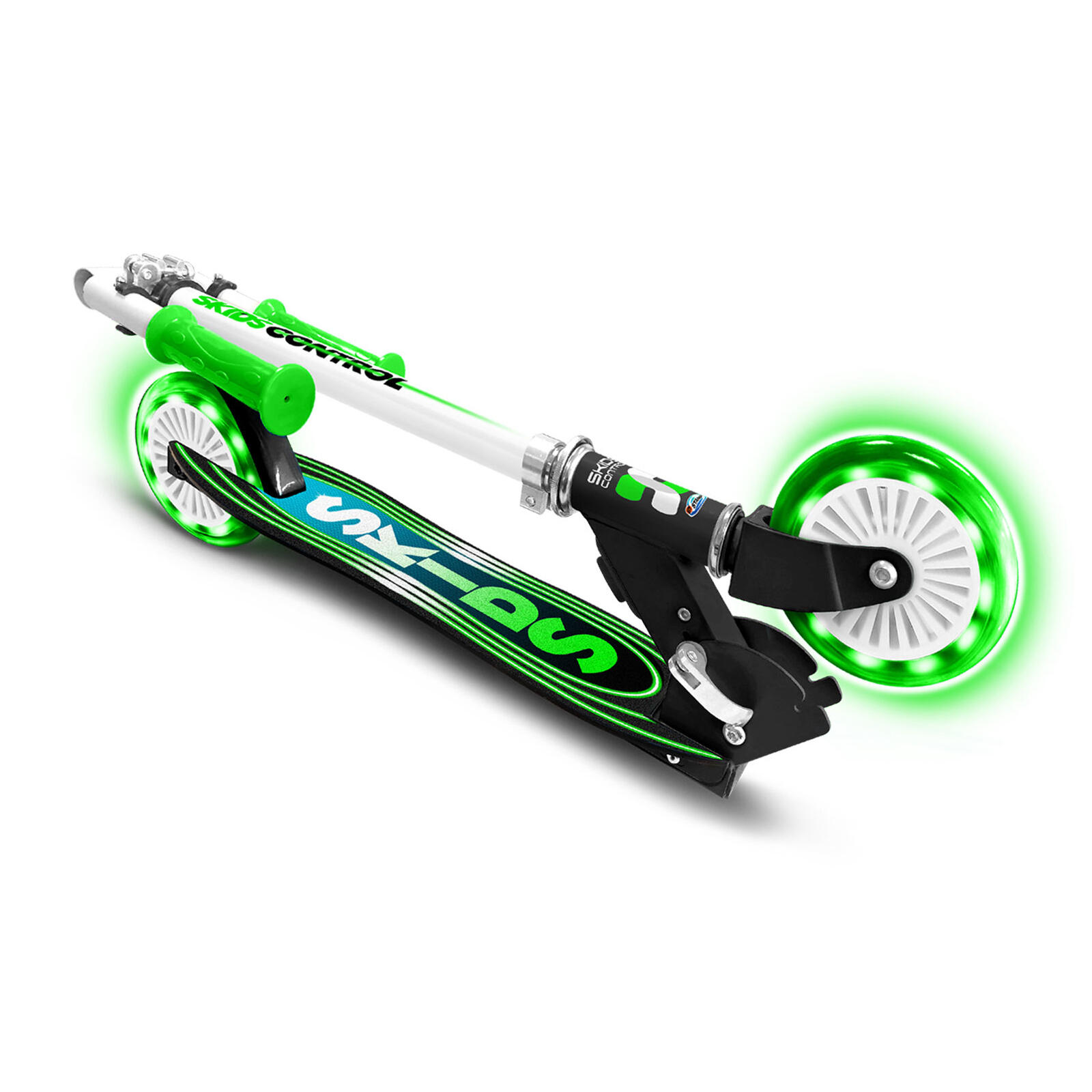 Monopattino per bambini con ruote LED Skids Control  nero 2/3