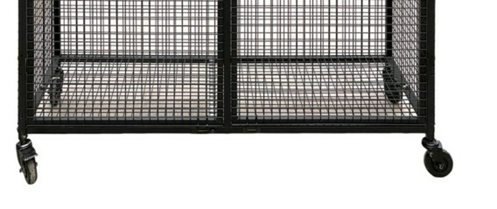 Gabbia di magazzinaggio 2 larga, 1450 x 550 x 1550 mm 3/4