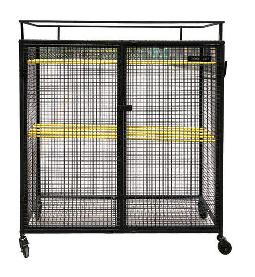 Gabbia di magazzinaggio 2 larga 1450 x 550 x 1550 mm