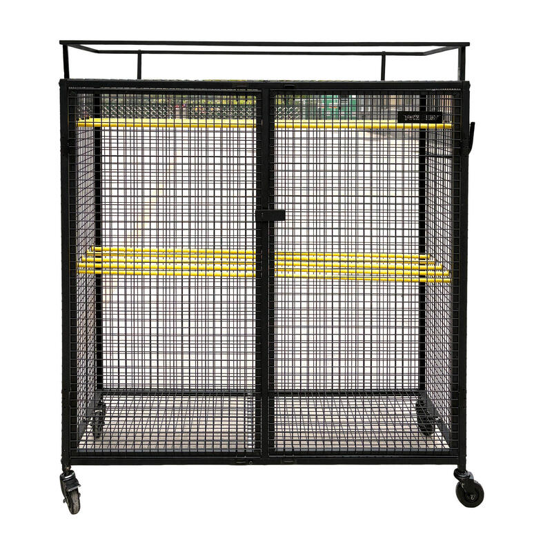 Cage de stockage 2 portes, 1450 x 550 x 1550 mm