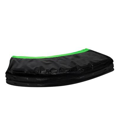 Trampoline beschermrand - zwart / groen - 366 cm