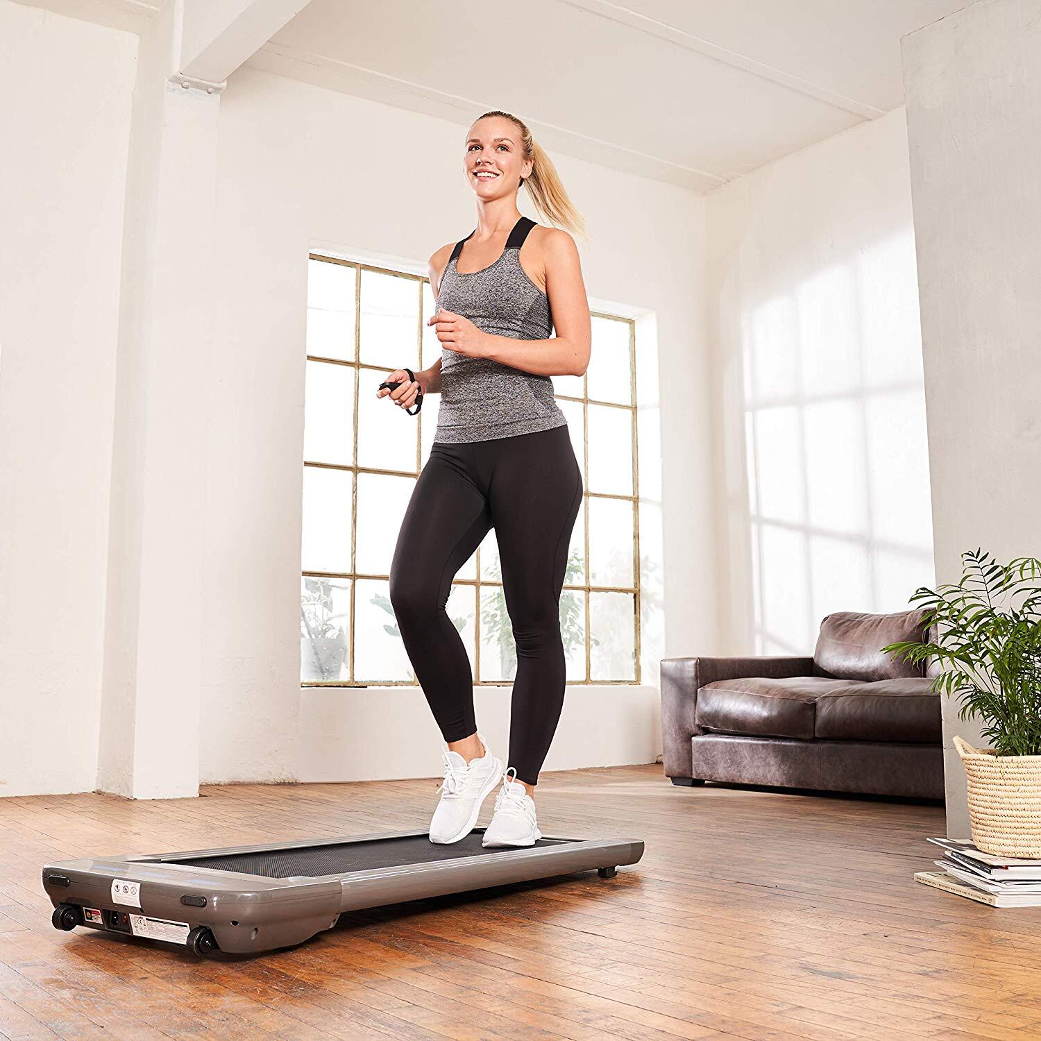 SportPlus Walking-Pad – Kompaktes Laufband für viele Schritte & Homeoffice 6/7