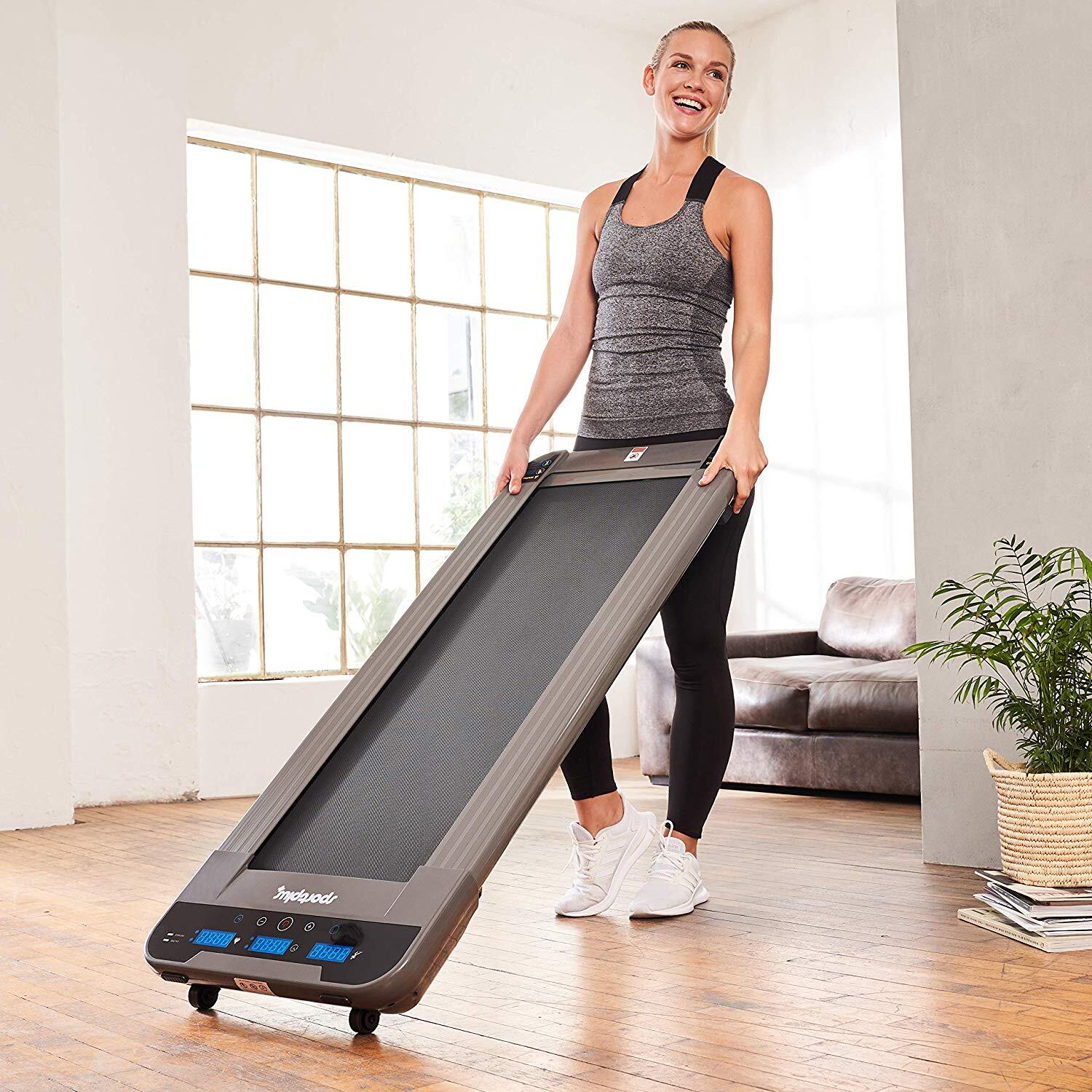 SportPlus Walking-Pad – Kompaktes Laufband für viele Schritte & Homeoffice 7/7