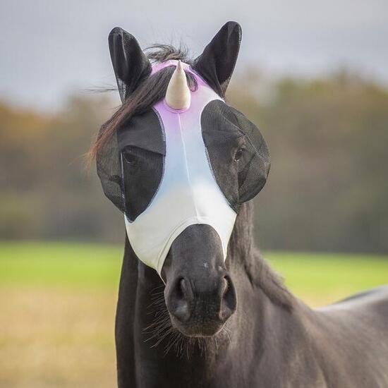 QHP Vliegenmasker Super Bug - Unicorn (Shetland) (Shetland)