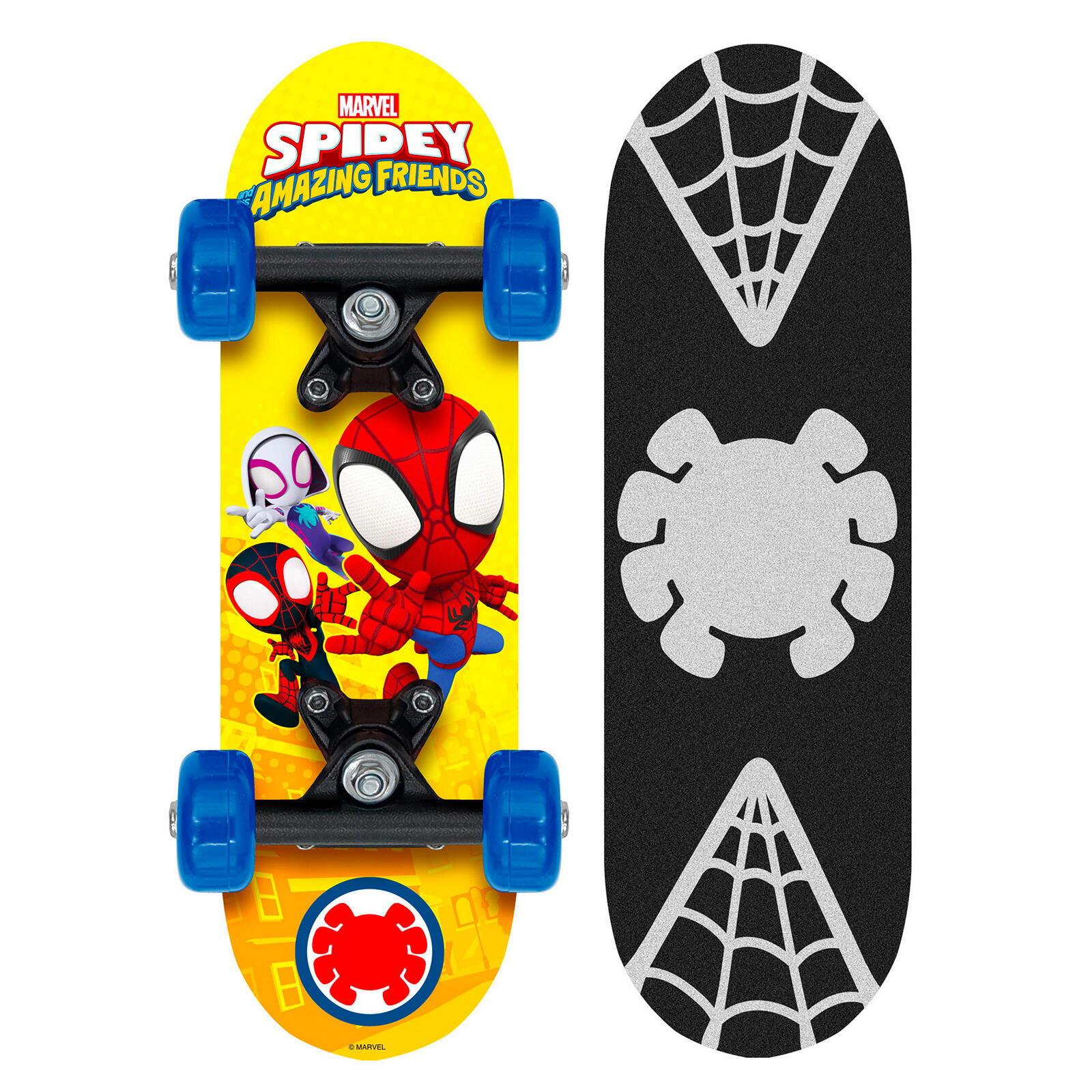 STAMP Mini Skateboard Spider-Man 17x5 Polegadas