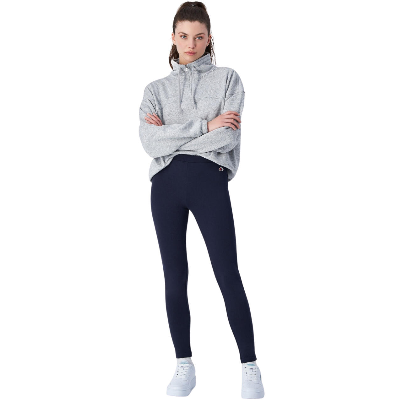 Champion Damen-Leggings dunkelblau 4/5