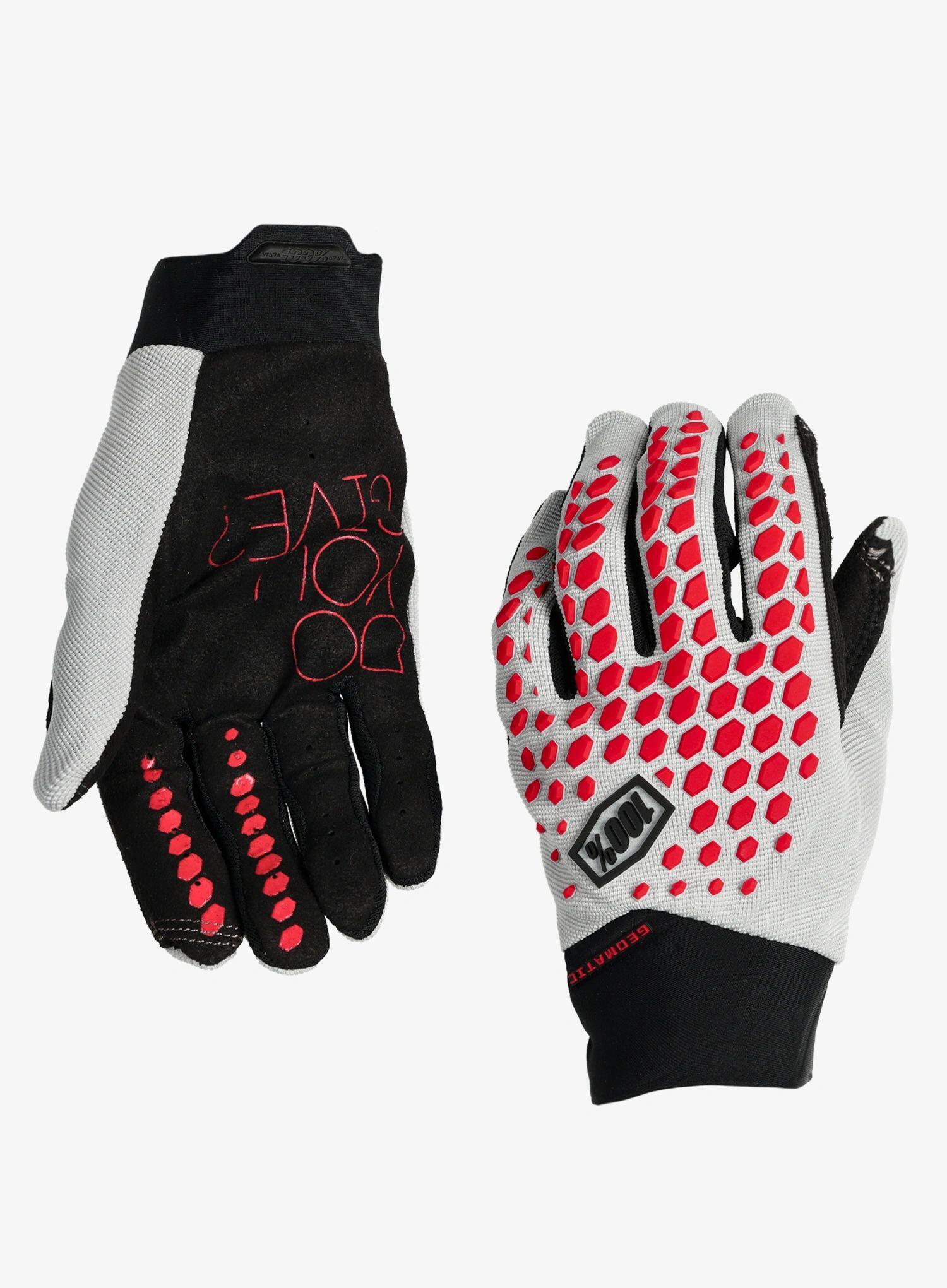 Gants GEOMATIC SP22 Grey/Racer Red 3/7