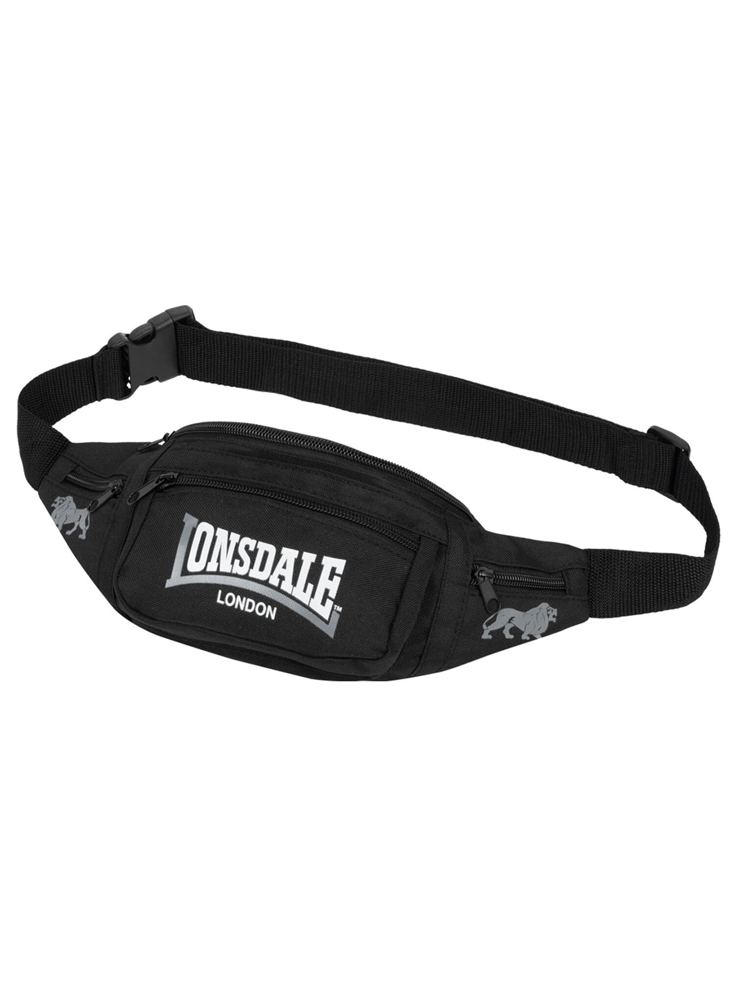 LONSDALE Riñonera Lonsdale  hip Negro