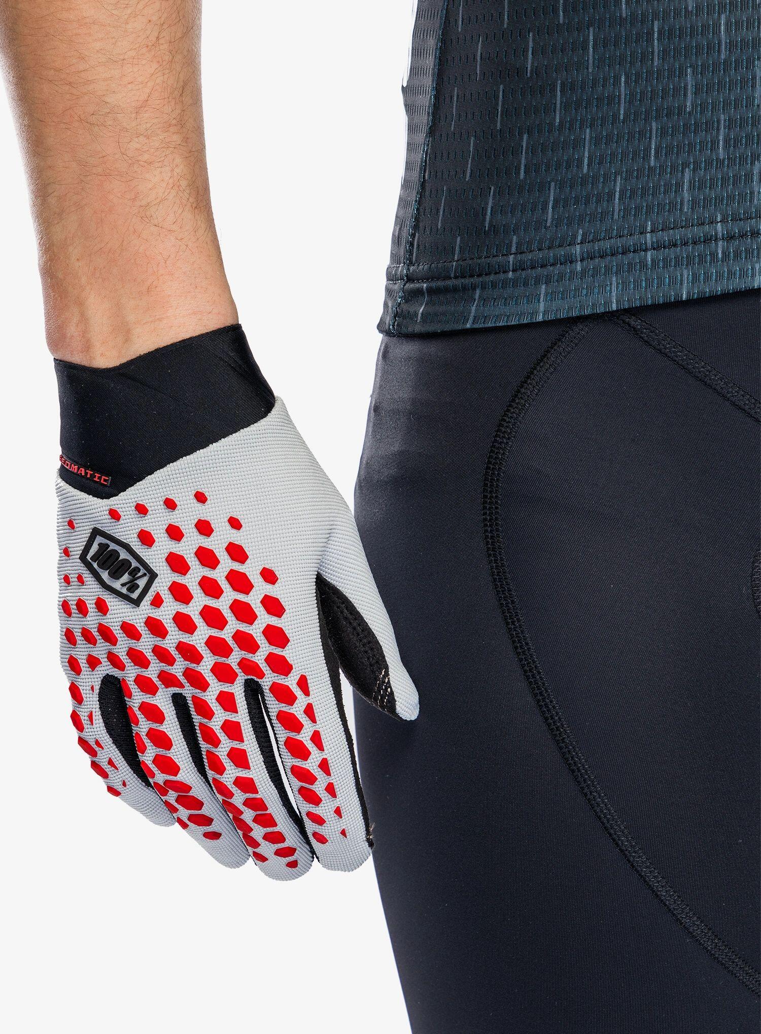 Guanti GEOMATIC SP22 Grigio/Rosso Racer 4/7