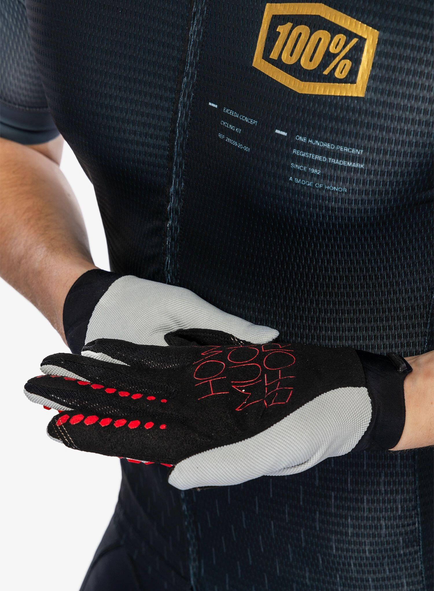 Gants GEOMATIC SP22 Grey/Racer Red 6/7
