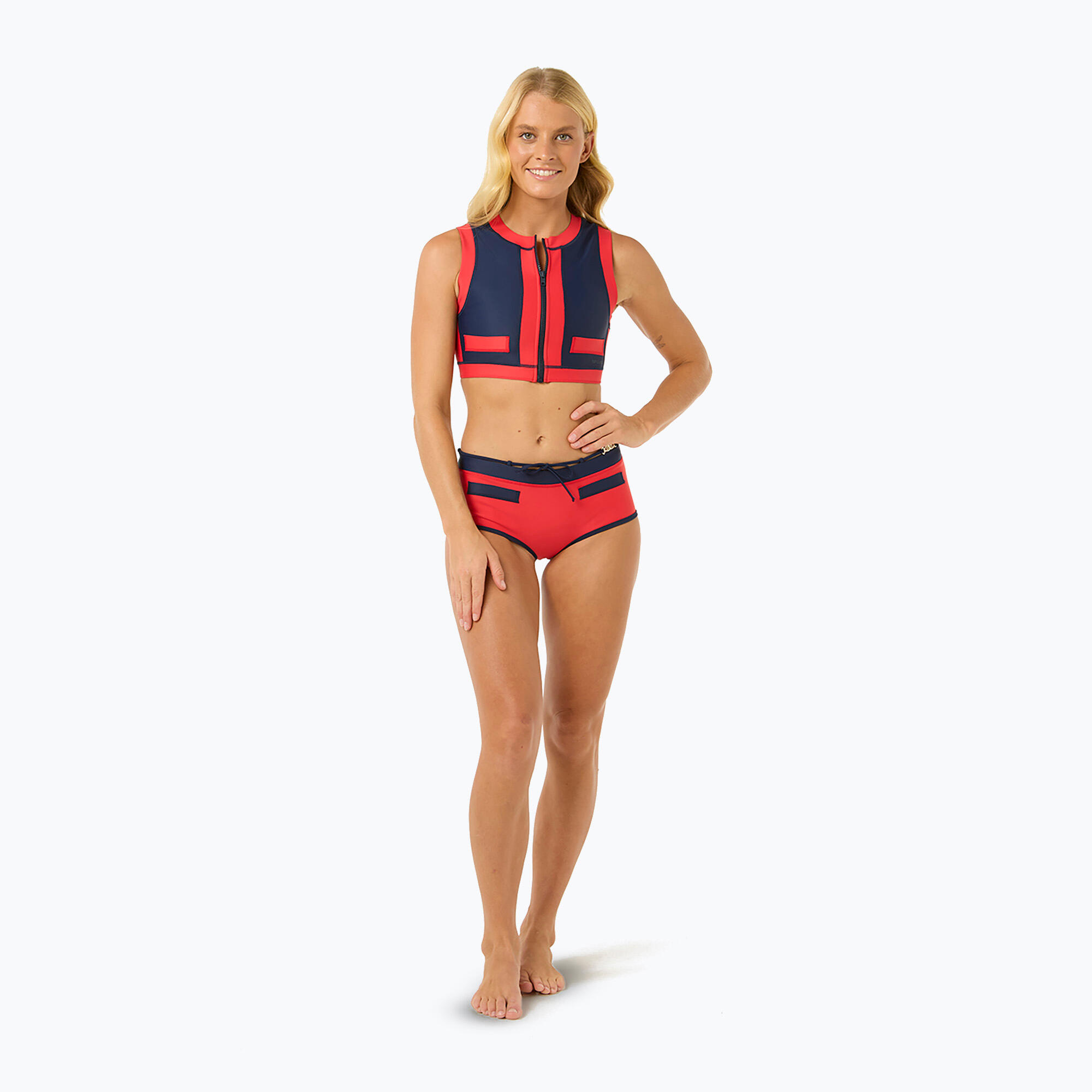 Góra od stroju kąpielowego Rip Curl Coco Short Sleeve Vest 2/5
