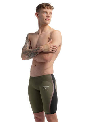 Speedo Fastskin LZR Pure Intent 2.0 Jammer - Grün / Schwarz - Größe 18