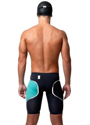 Akron Venom Hero Herren Jammers - Dunkelblau / Tiffany - Größe 32