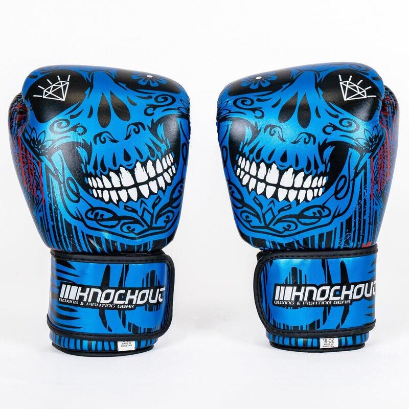 Box Knockout Skull kesztyű