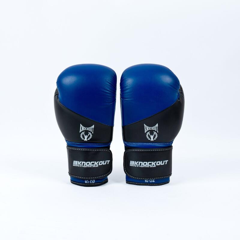 Manusi Box Knockout Shooter 8 OZ / Albastru/Negru