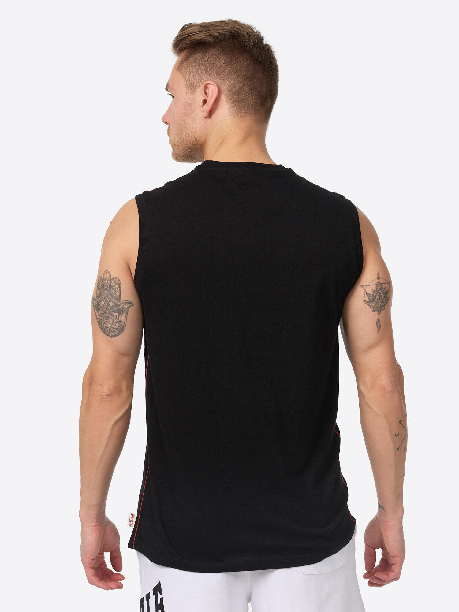 LONSDALE Heren mouwloos T-shirt slim fit ST.AGNES 4/5