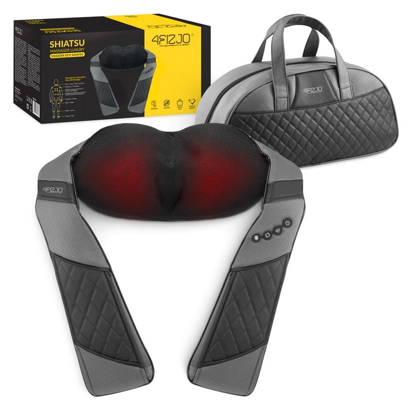 Masážní přístroj na ramena a krk shiatsu LUXURY+ 4FIZJO