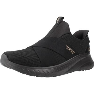 Sneakers skechers model slip-ins bobs squad chaos-you moment kleur zwart